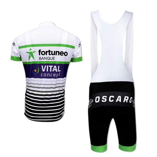 Maglia Fortuneo Vital Concept Manica Corta 2017 bianco